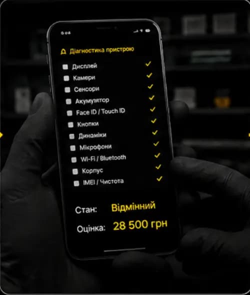 Майстер iAppleten проводить діагностику iPhone