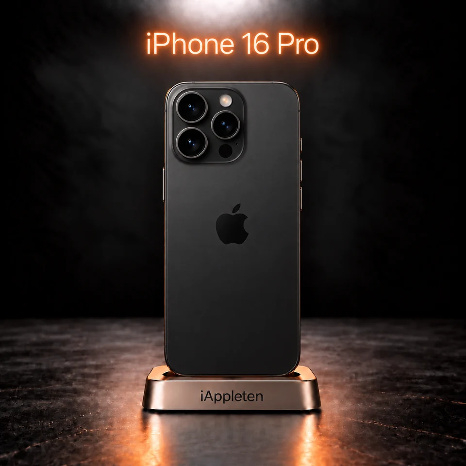 iPhone 16 Pro Black Titanium, White Titanium, Natural Titanium, Desert Titanium