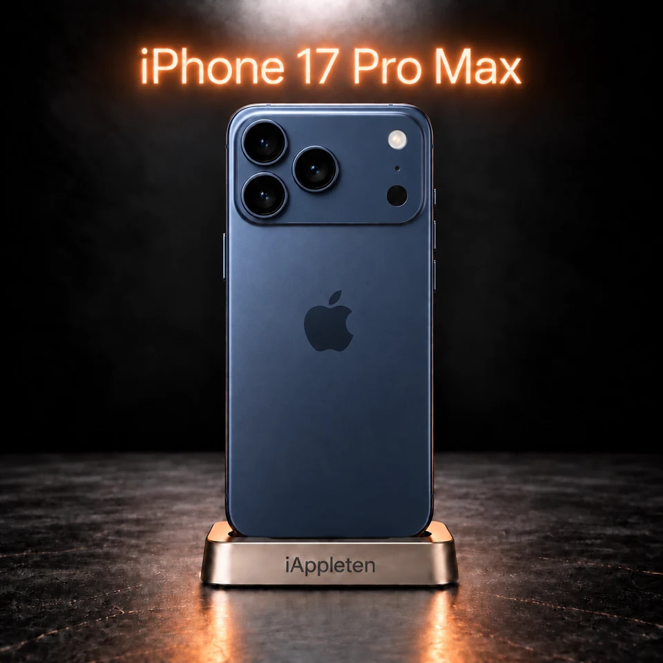 iPhone 17 Pro Max Silver, Cosmic Orange, Deep Blue